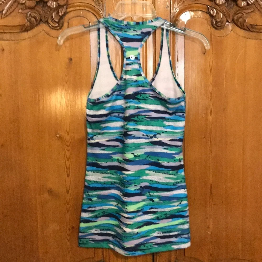 Lululemon Cool Racerback- Seven Wonders Multi Tank